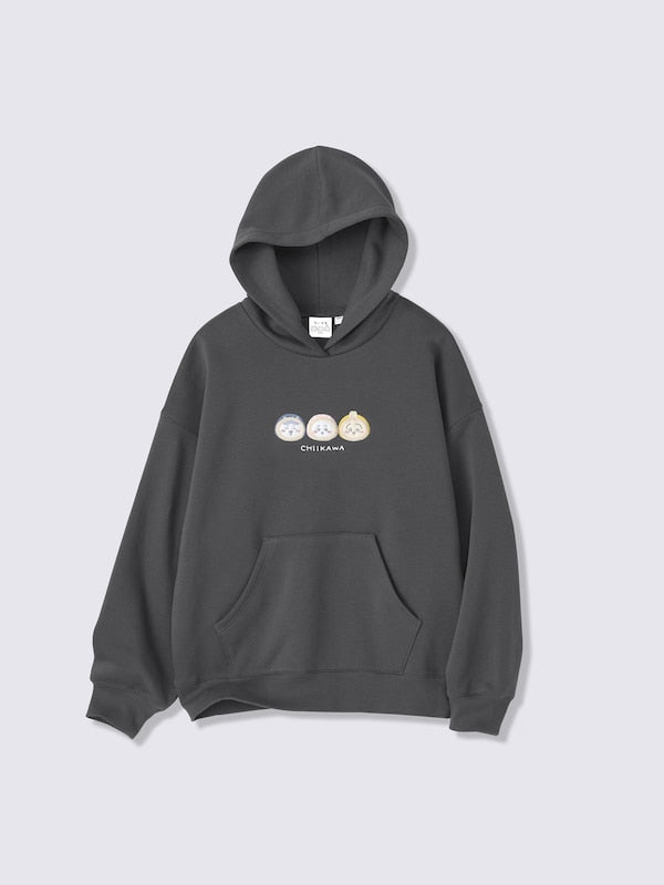 Chiikawa — Snow Day Women’s Hooded Sweatshirt — 361294-001 — full product view