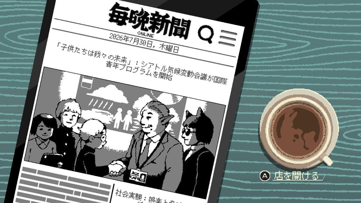 Coffee Talk Tokyo official gameplay and product visual 6