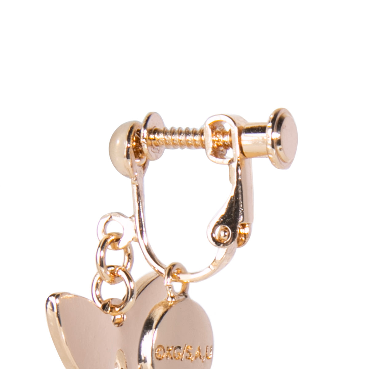Shinobu Kocho Demon Slayer x MAYLA Iconique Ear Objet Tsuba clip-on detail