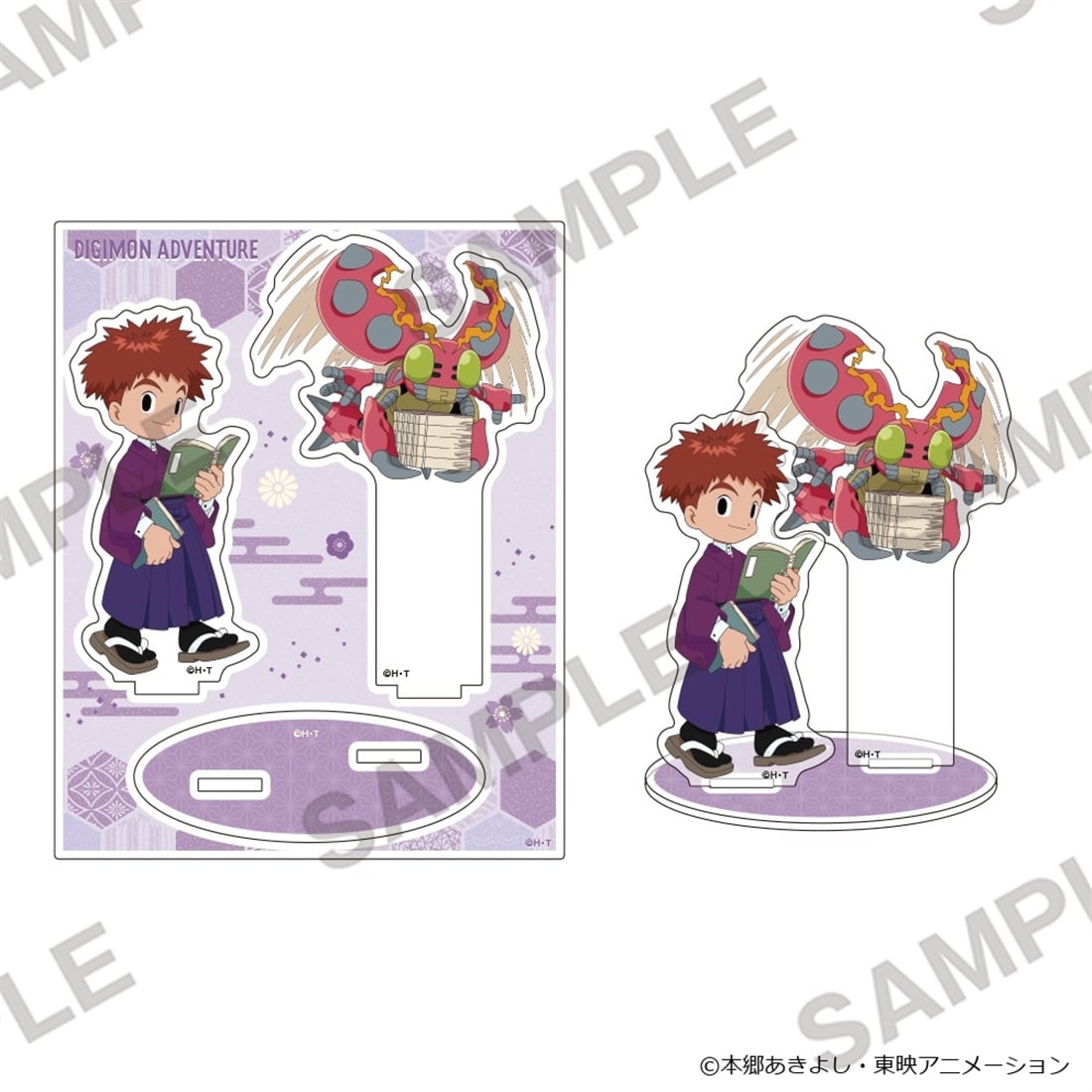 Digimon Adventure - Acrylic Stand Wa-Modern Ver. - Izzy Izumi & Tentomon - official product image 1
