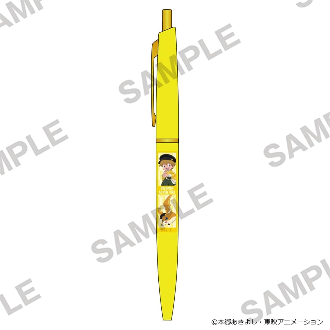 Digimon Adventure - Ballpoint Pen - Takaishi Takeru & Patamon - official product image 1