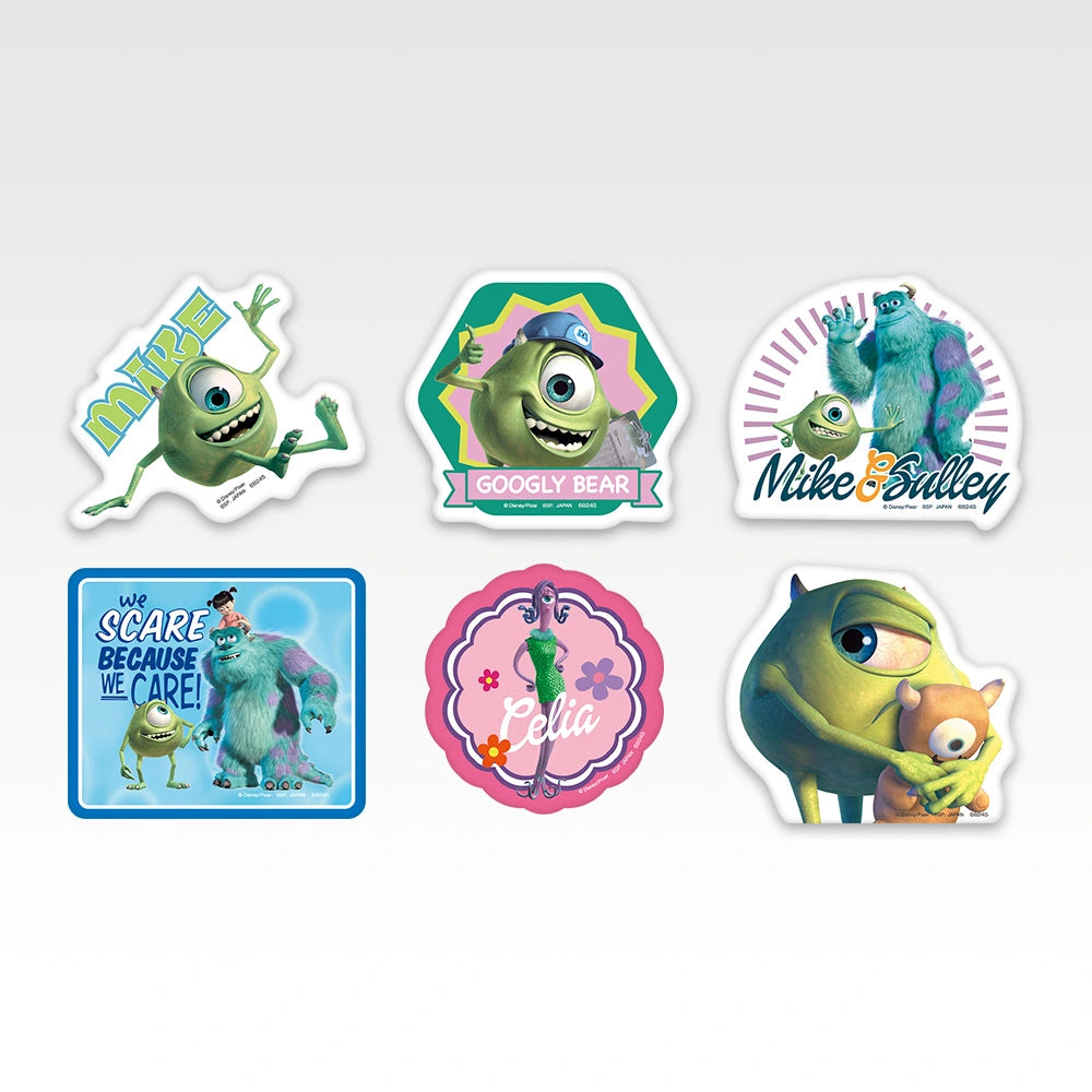 Disney Monsters, Inc. Ichiban Kuji - K Prize Stationery Collection (9 Types) - Sticker Set B