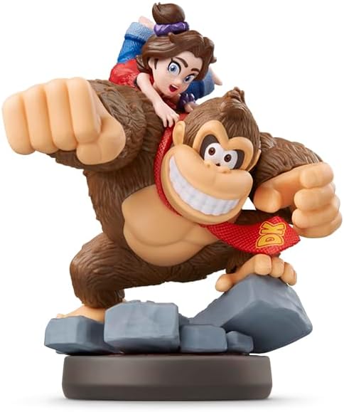 Donkey Kong Bananza amiibo - Donkey Kong & Pauline, official product gallery image 2