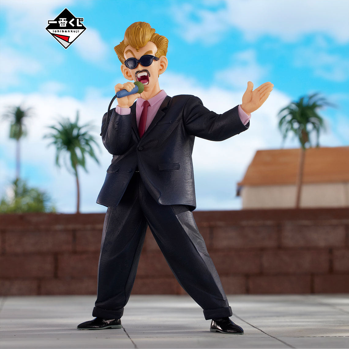 DRAGON BALL FIGURE ICHIBAN KUJI - EX FIERCE BATTLE!! TENKAICHI BUDOKAI - D PRIZE - ANNOUNCER MASTERLISE