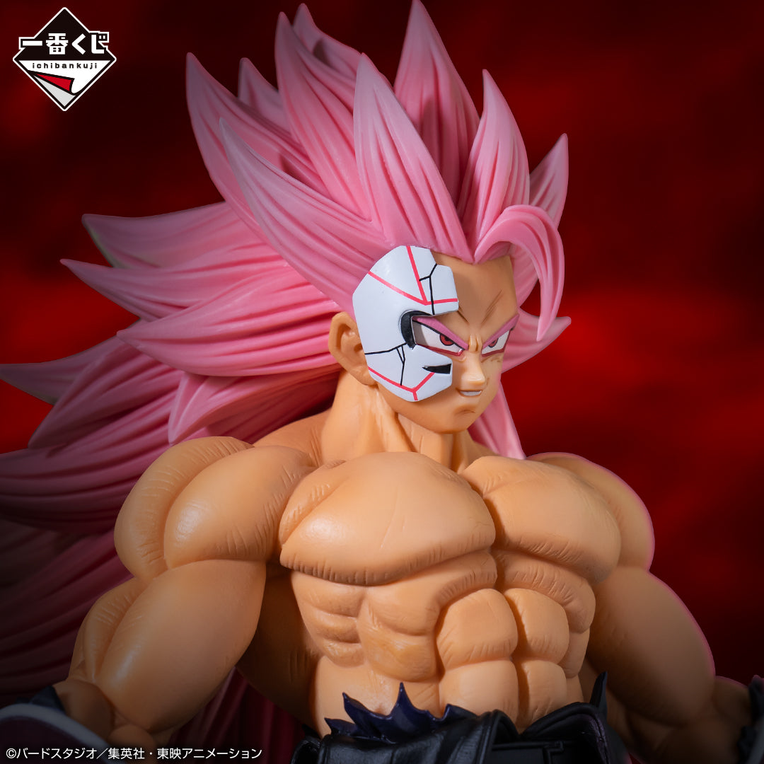 DRAGON BALL FIGURE ICHIBAN KUJI - SUPER DRAGONBALL HEROES 5th MISSION - PRIZE A - CRIMSON MASKED SAIYAN (SUPER SAIYAN ROSE FULL POWER)