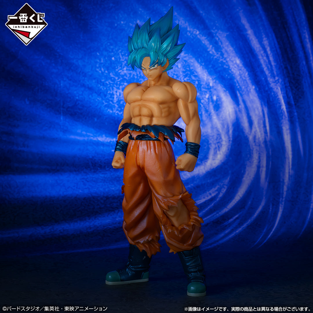 DRAGON BALL FIGURE ICHIBAN KUJI - SUPER DRAGONBALL HEROES 5th MISSION - PRIZE B - SON GOKU (SUPER SAIYAN GOD SUPER SAIYAN/SPACE TREE POWER)