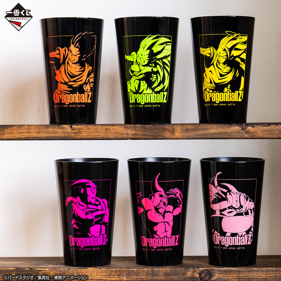DRAGON BALL ICHIBAN KUJI CLASH!! BATTLE FOR THE UNIVERSE - PRIZE G - TUMBLER - FULL SET 6 Pcs