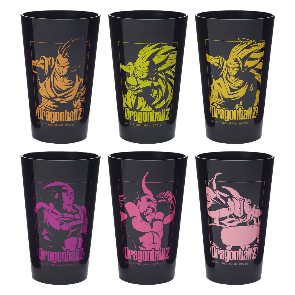 DRAGON BALL ICHIBAN KUJI CLASH!! BATTLE FOR THE UNIVERSE - PRIZE G - TUMBLER - FULL SET 6 Pcs