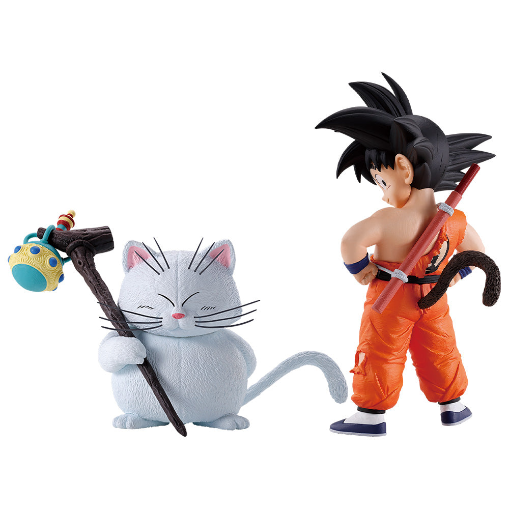 DRAGON BALL ICHIBAN KUJI - Dragon Ball EX Temple Above the Clouds - A PRIZE - Son Goku & Karin MASTERLISE PLUS