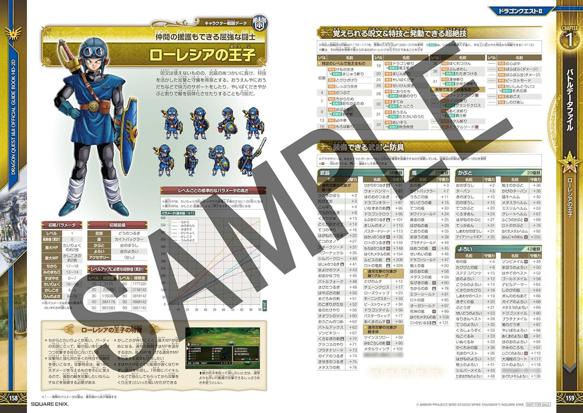 Dragon Quest I & II HD-2D Remake - Official Guidebook - Japanese - publisher preview 6