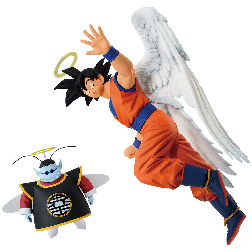 DRAGON BALL FIGURE ICHIBAN KUJI - DUEL TO THE FUTURE!! - LAST ONE PRIZE - SON GOKU & KING KAI/KAIO MASTERLISE
