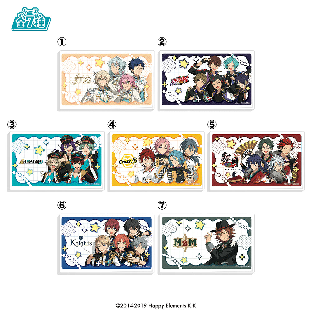 Ensemble Stars LOVELETS Japanese edition seven collectible case designs