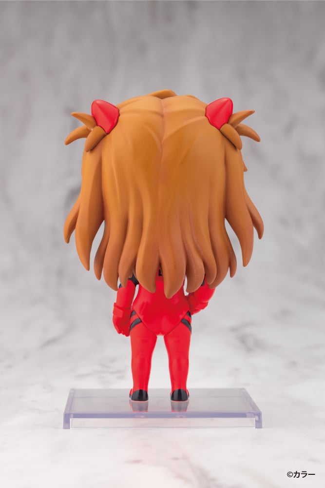 Evangelion OSHI WORKS Mini Figure - Asuka Shikinami Langley - official product view 4
