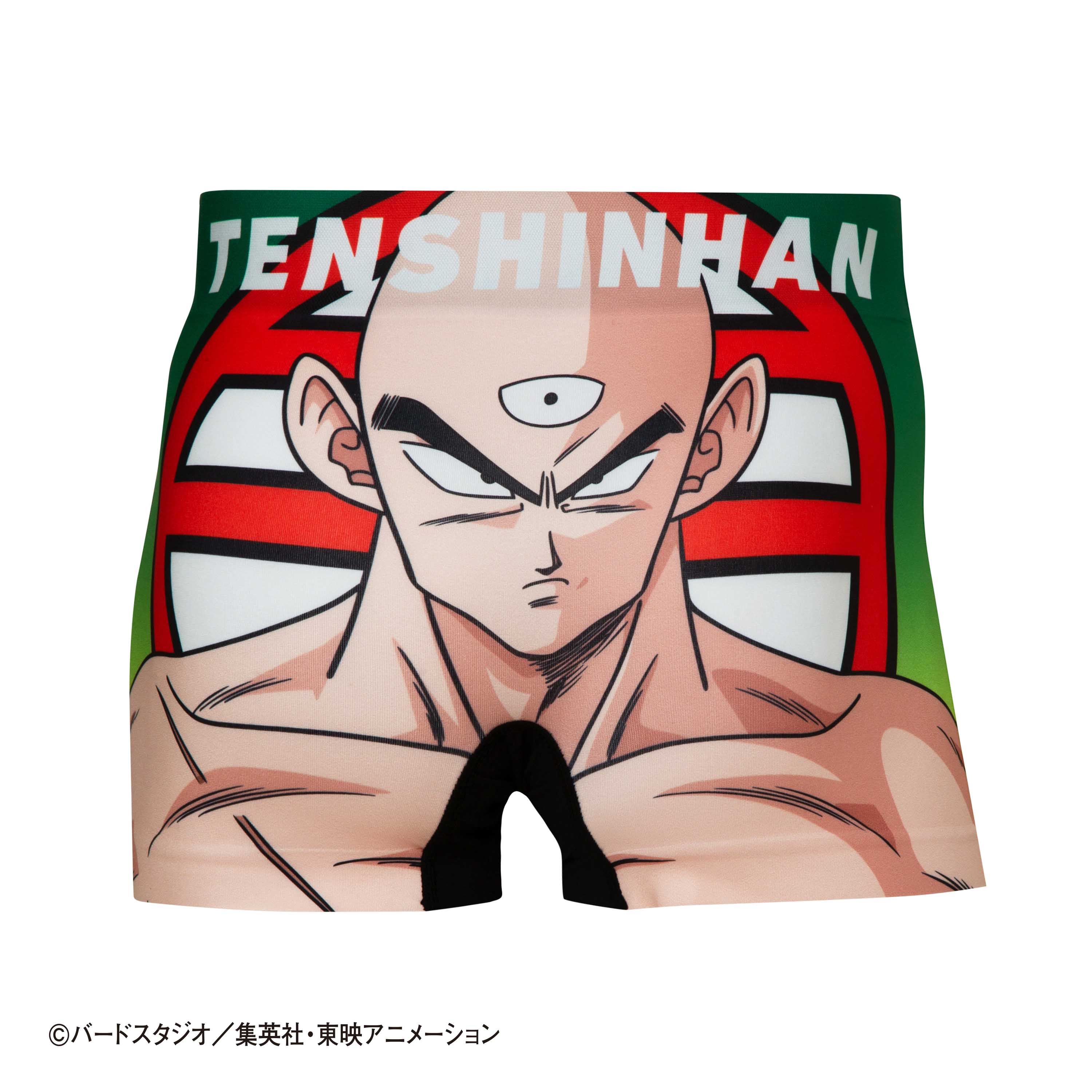 Dragon Ball Z No. 012 TIENSHINHAN Unisex Polyester Boxer Shorts for Men and Women