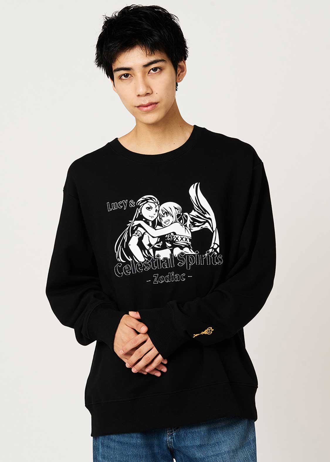 Fairy Tail 20th Anniversary Collaboration Celestial Spirit Wizard Sweatshirt - worn view 1