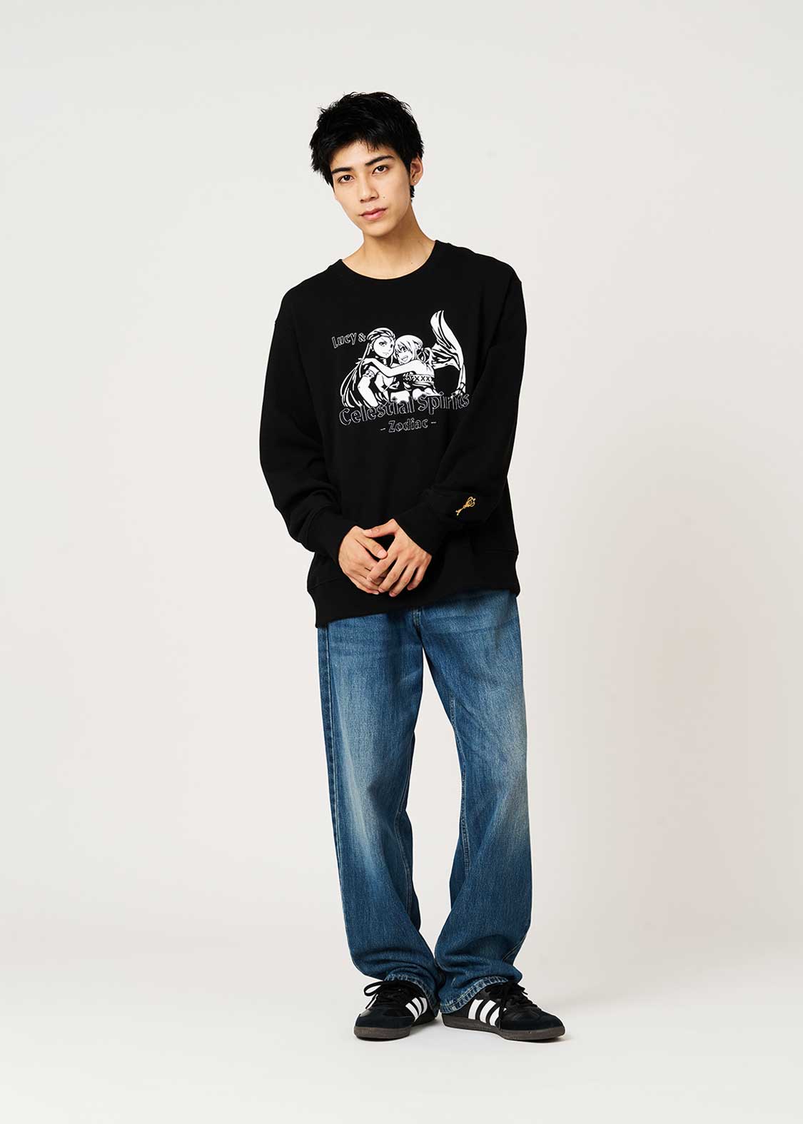 Fairy Tail 20th Anniversary Collaboration Celestial Spirit Wizard Sweatshirt - worn view 3