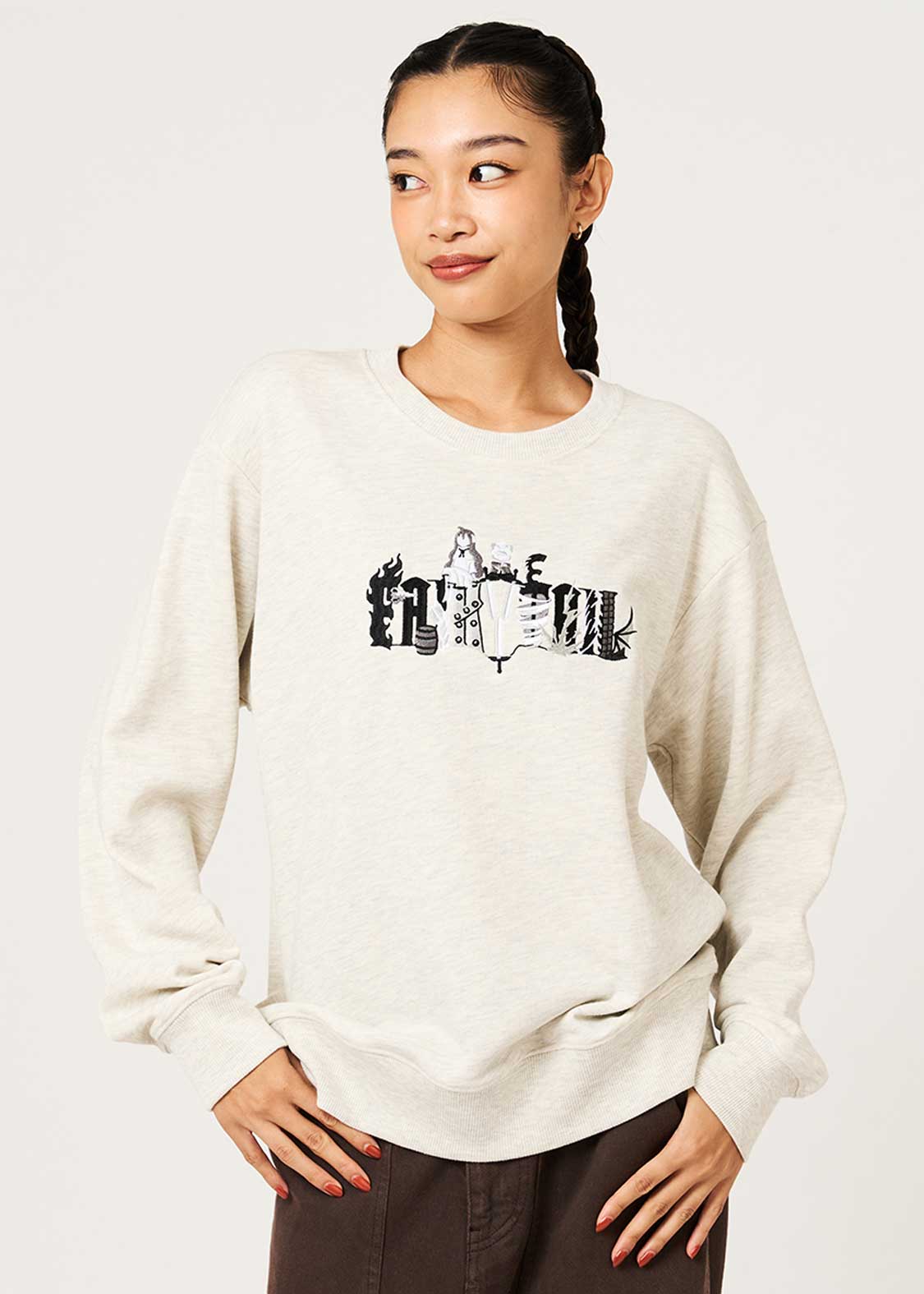 Fairy Tail 20th Anniversary Collaboration Grand Magic Games Sweatshirt - worn view 4