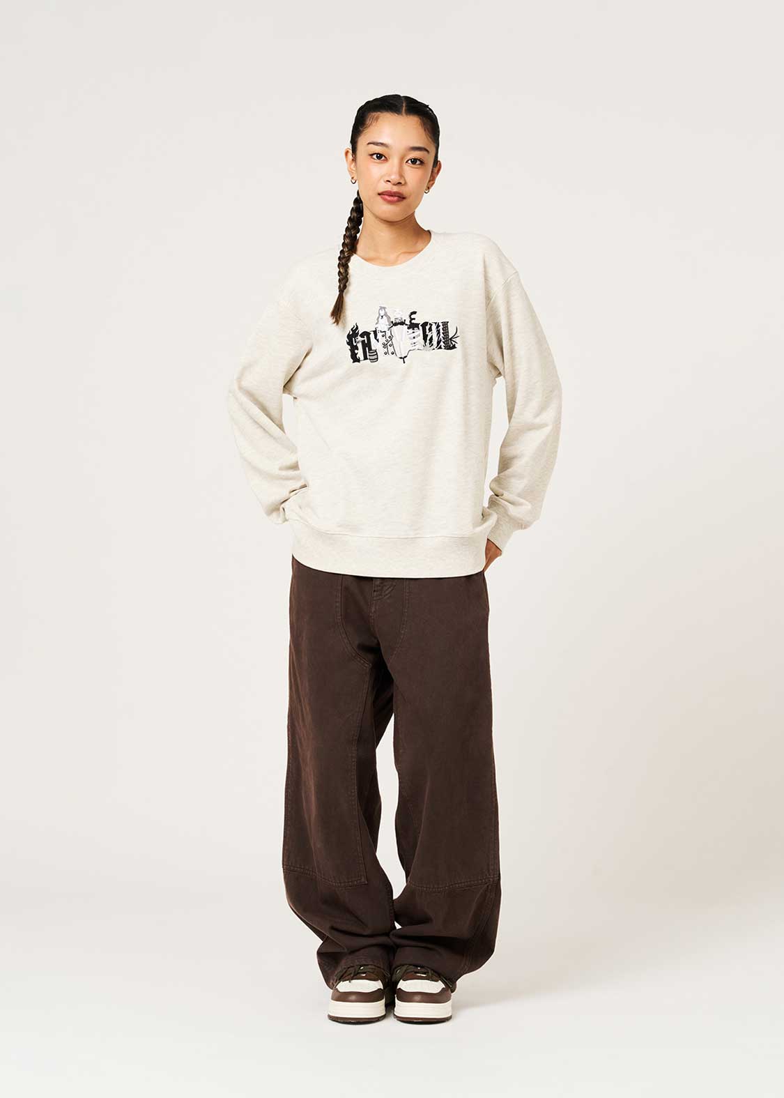 Fairy Tail 20th Anniversary Collaboration Grand Magic Games Sweatshirt - worn view 5