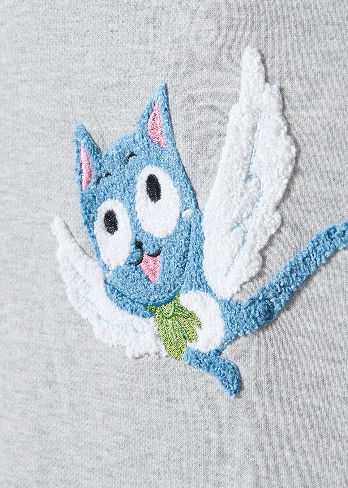 Fairy Tail 20th Anniversary Collaboration Happy Hoodie - official detail 4