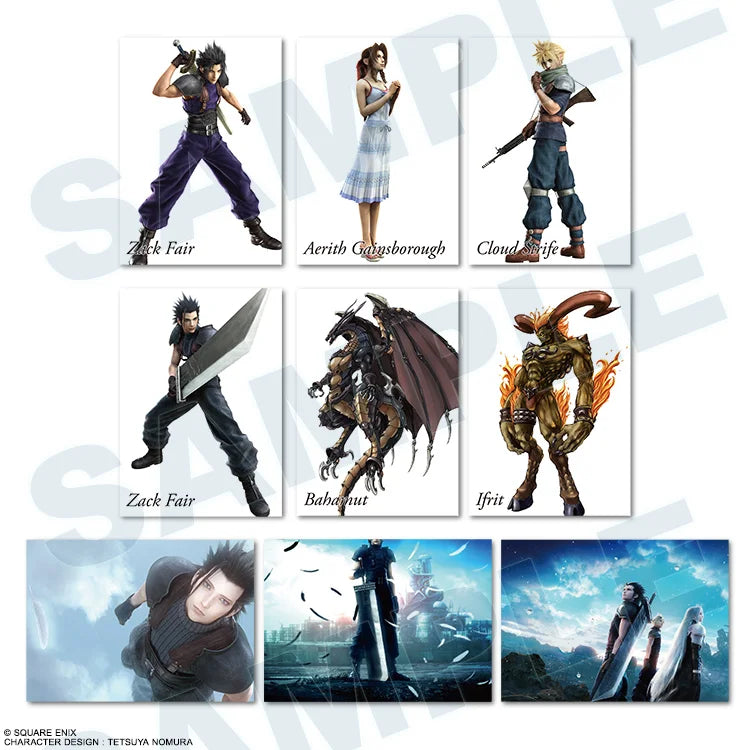 FINAL FANTASY VII ANNIVERSARY ART MUSEUM TRADING CARD PLUS VOL.2 BOOSTER PACK