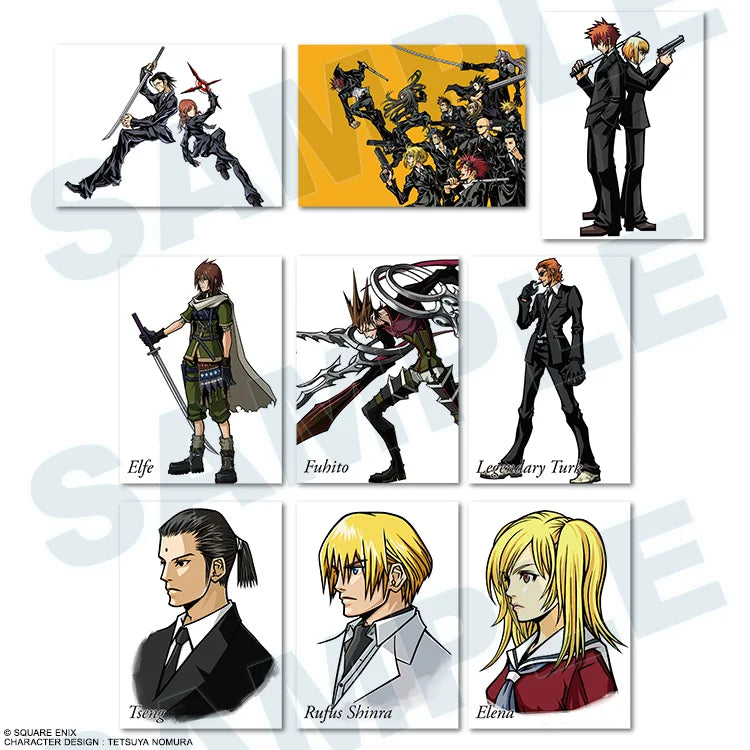 FINAL FANTASY VII ANNIVERSARY ART MUSEUM TRADING CARD PLUS VOL.2 BOOSTER PACK