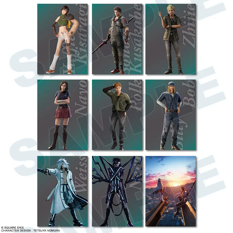 FINAL FANTASY VII ANNIVERSARY ART MUSEUM TRADING CARD PLUS VOL.2 BOOSTER PACK