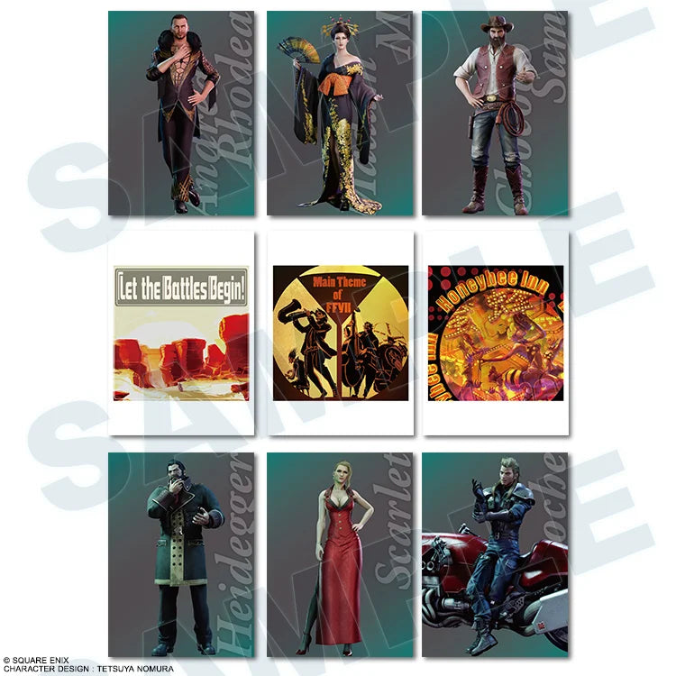 FINAL FANTASY VII ANNIVERSARY ART MUSEUM TRADING CARD PLUS VOL.2 BOOSTER PACK