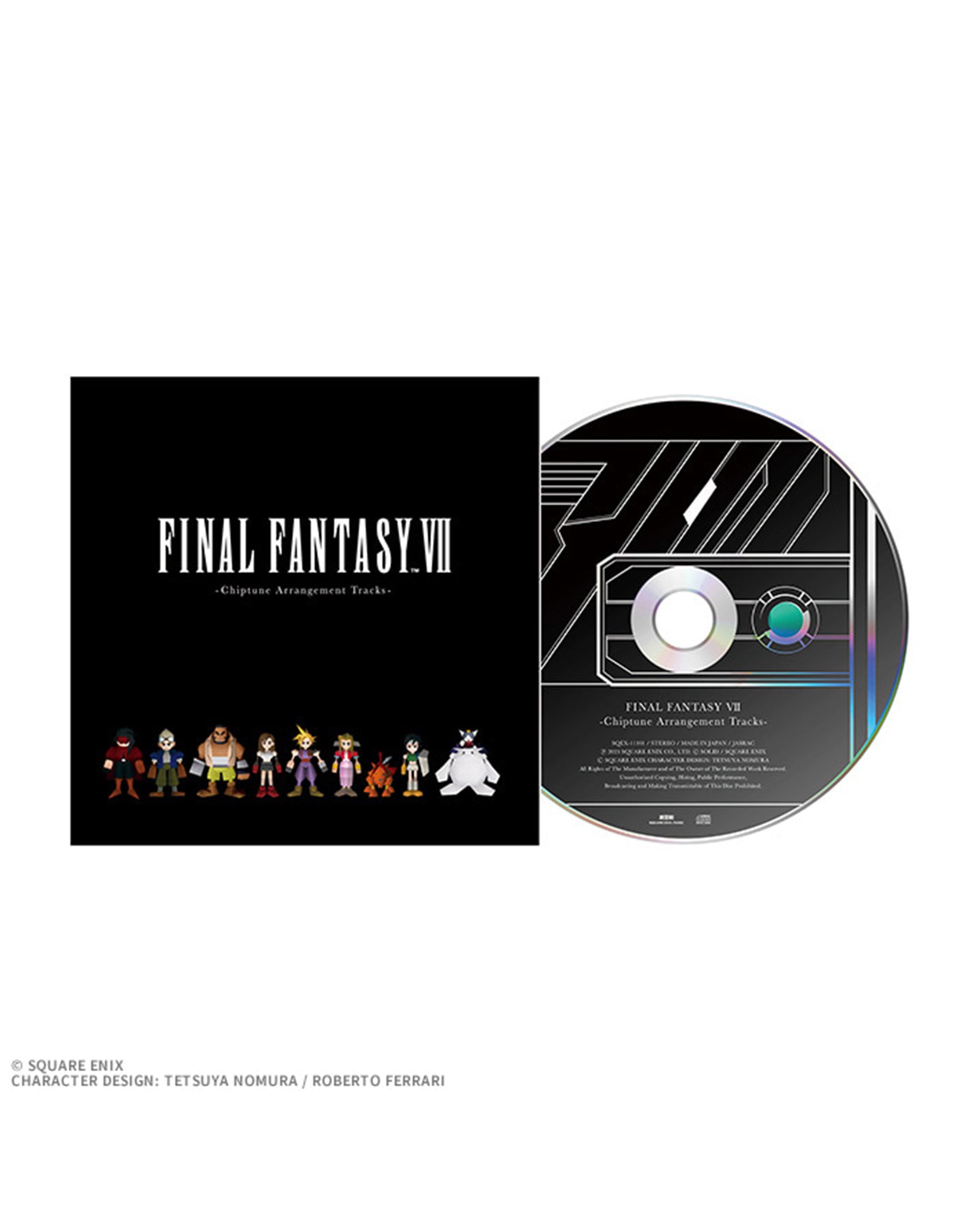 FINAL FANTASY VII REBIRTH COMMEMORATIVE KUJI - C PRIZE FINAL FANTASY VII CHIPTUNE ARRANGEMENT TRACKS
