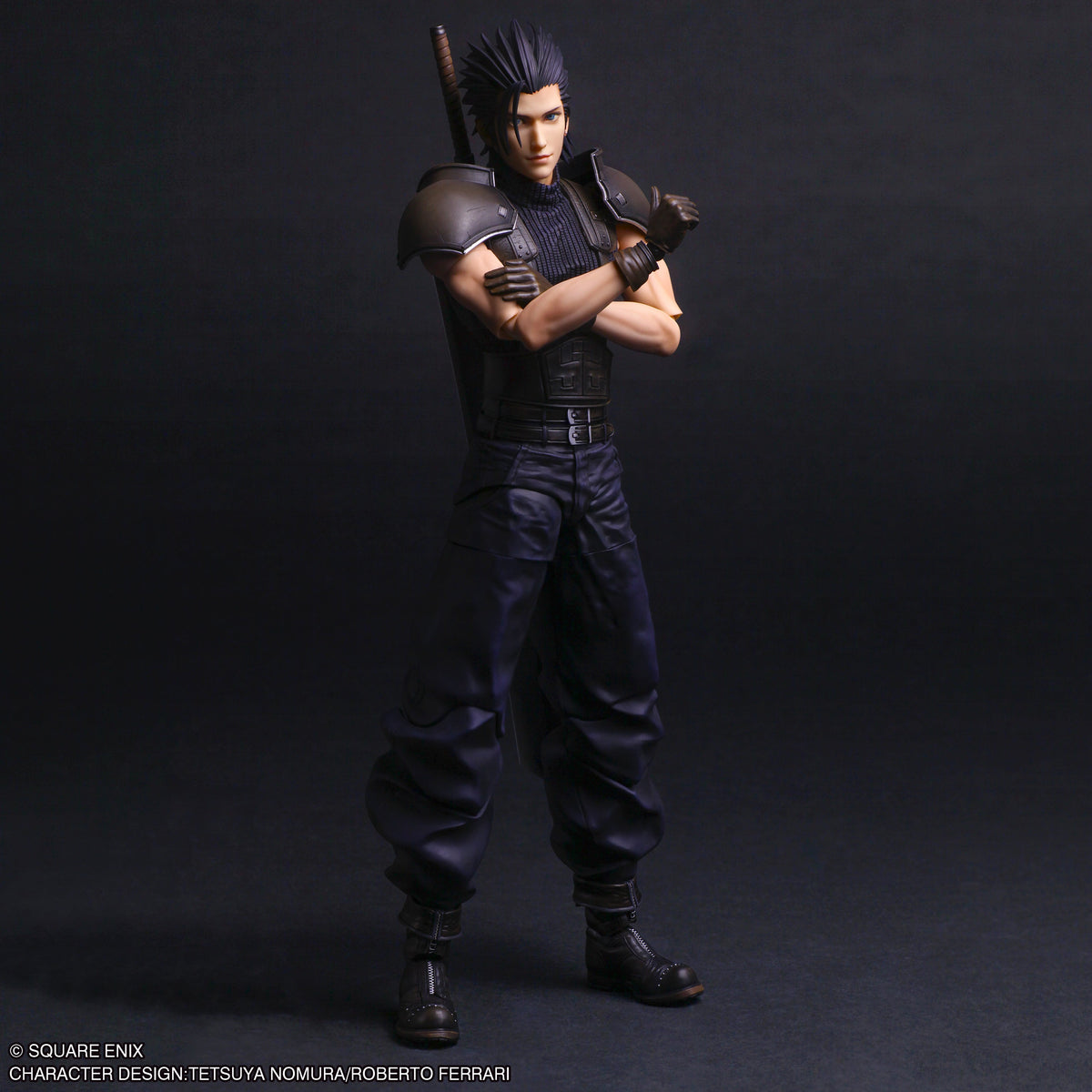 Final Fantasy VII Rebirth PLAY ARTS SHIN Zack Fair SOLDIER 1st Class figure - official view 1