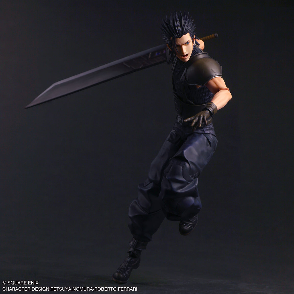 Final Fantasy VII Rebirth PLAY ARTS SHIN Zack Fair SOLDIER 1st Class figure - official view 5