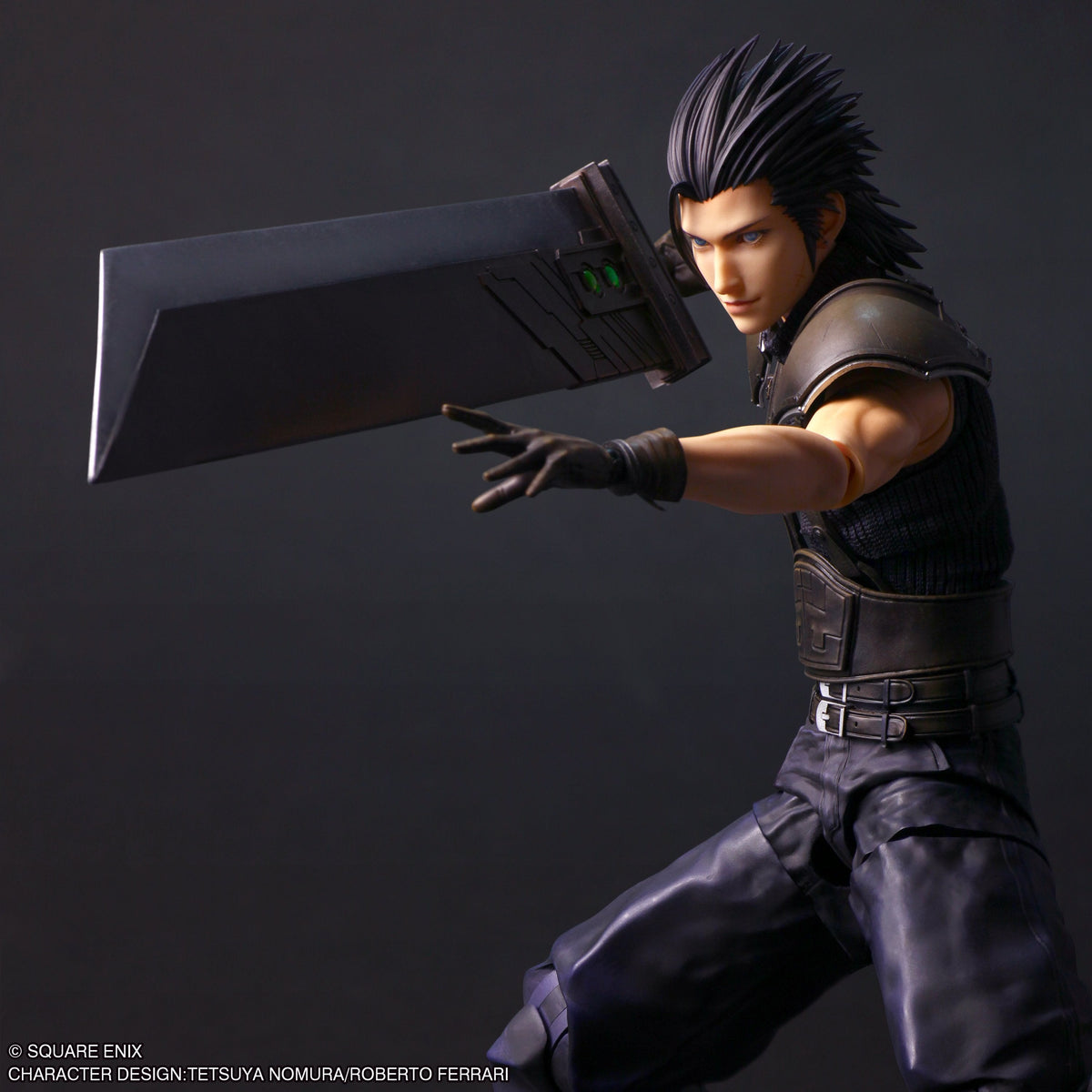Final Fantasy VII Rebirth PLAY ARTS SHIN Zack Fair SOLDIER 1st Class figure - official view 6