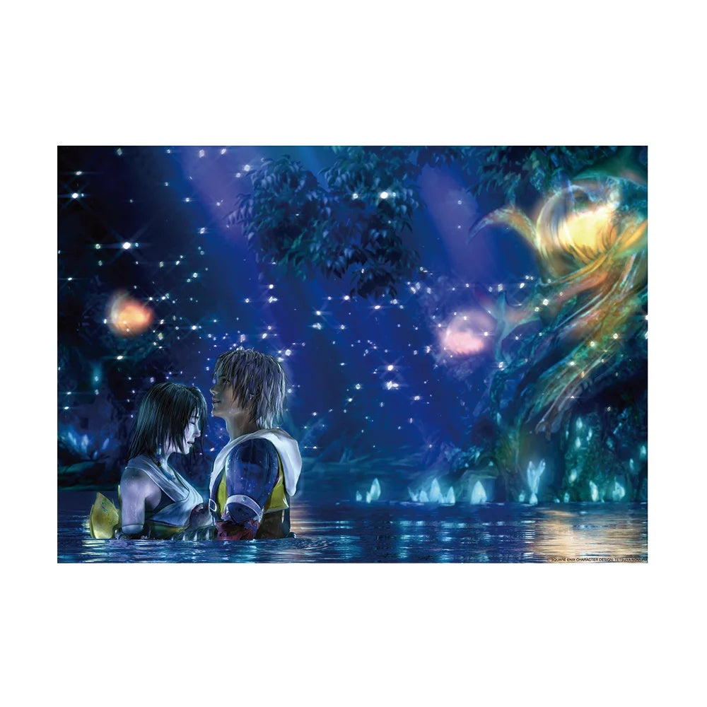 Final Fantasy X 25th Anniversary Kuji D Prize Visual Sheet - Design 1, official Square Enix collectible.