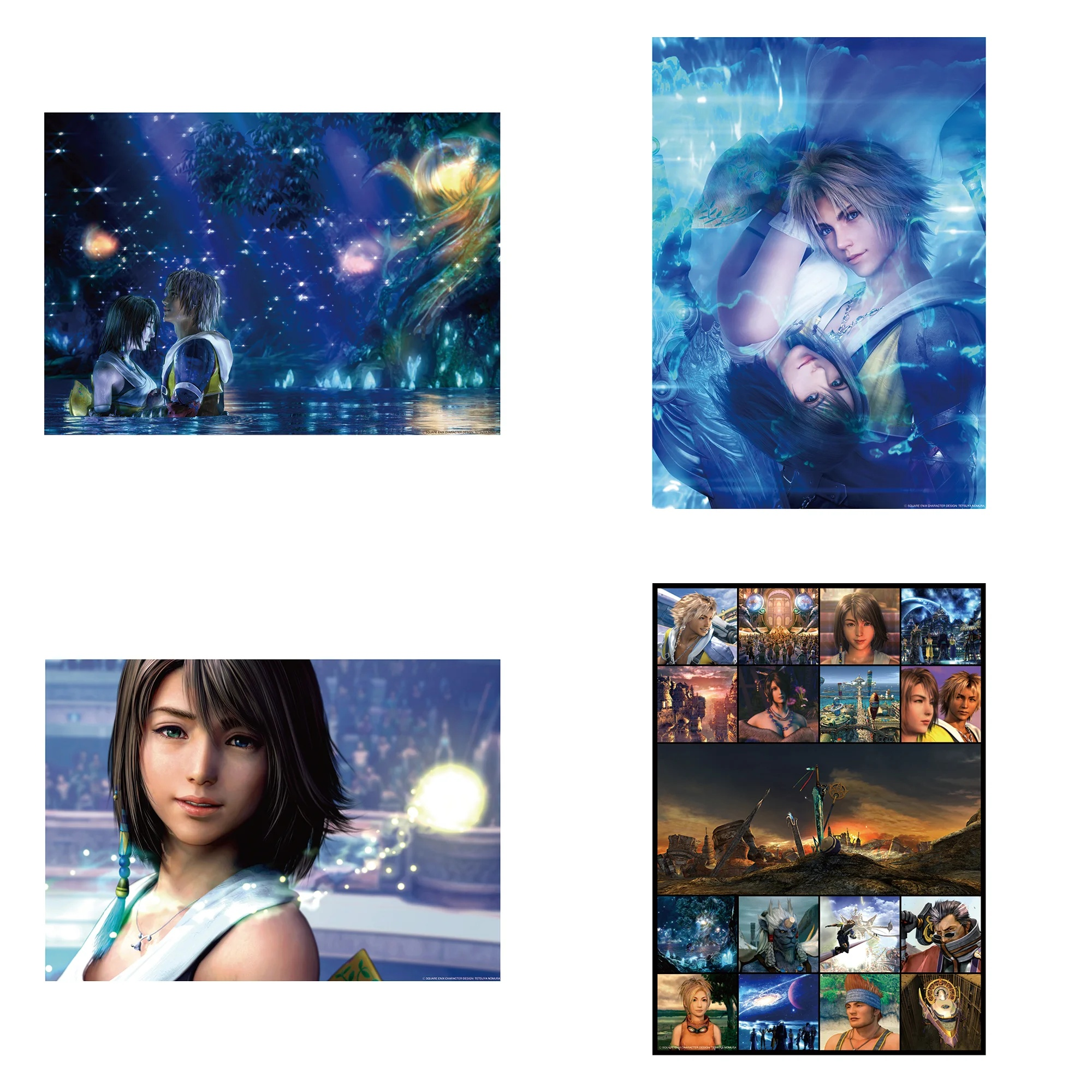 Final Fantasy X 25th Anniversary Kuji - D Prize Visual Sheet