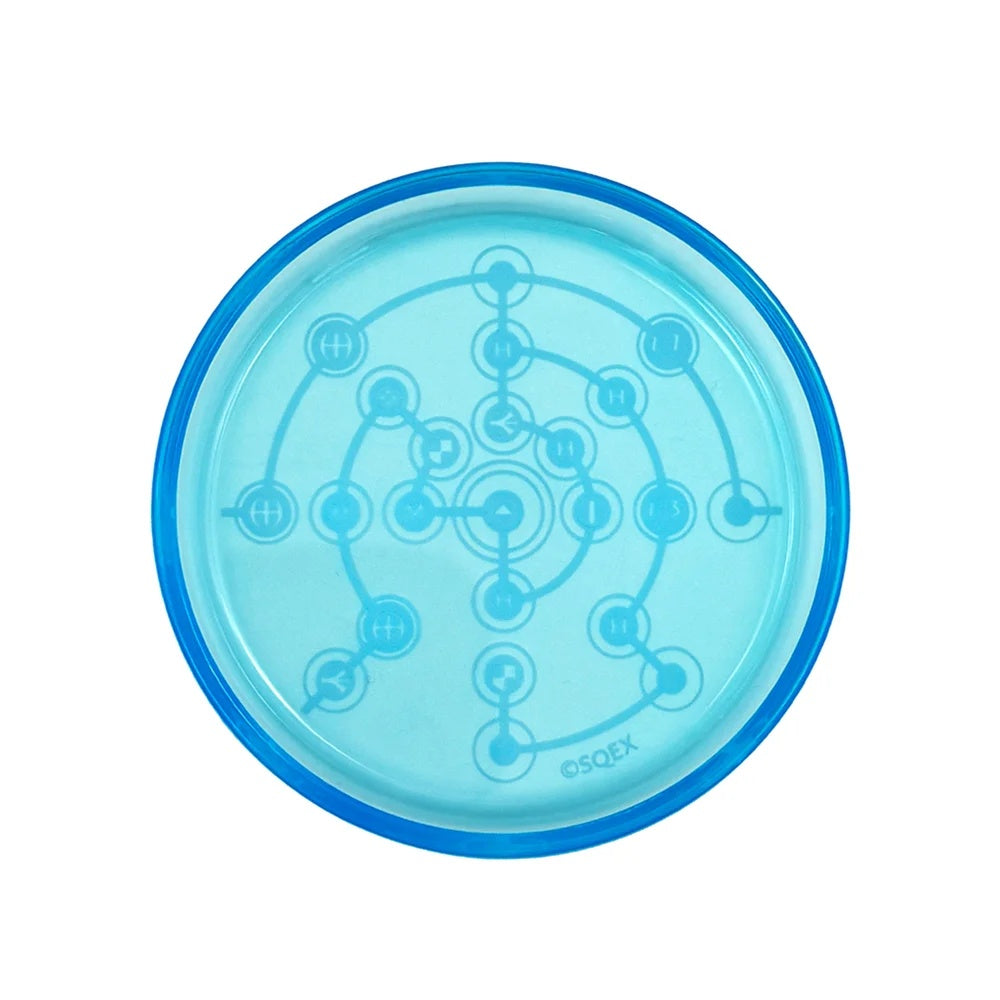 Final Fantasy X 25th Anniversary Kuji E Prize Sphere Grid Clear Plate - Design 1, official Square Enix collectible.