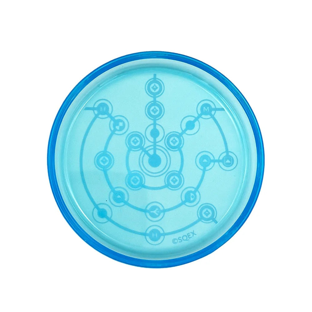 Final Fantasy X 25th Anniversary Kuji E Prize Sphere Grid Clear Plate - Design 4, official Square Enix collectible.