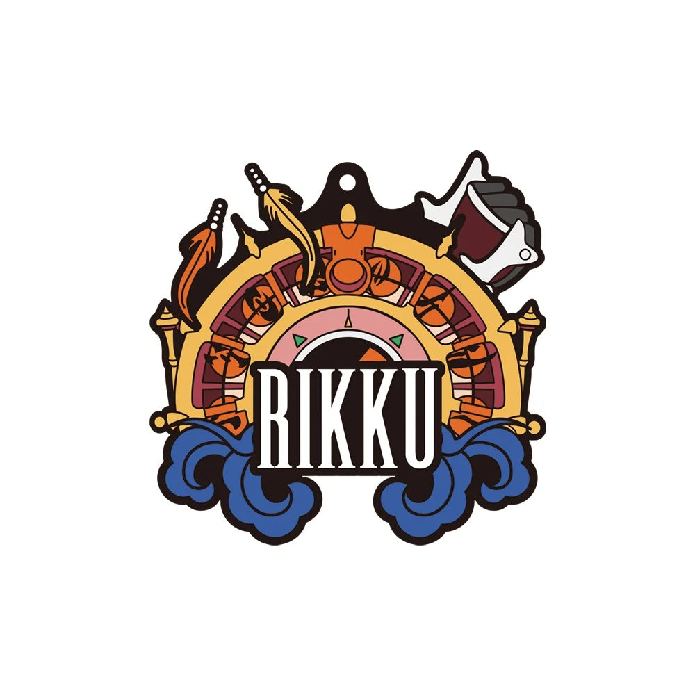 Final Fantasy X 25th Anniversary Kuji F Prize Rubber Strap - Rikku, official Square Enix collectible.
