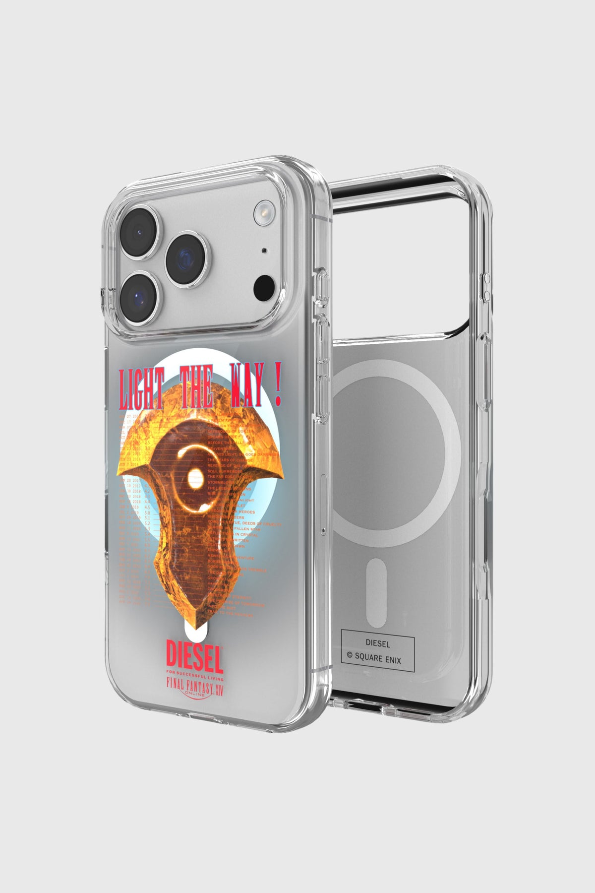 Final Fantasy XIV Collaboration - Azem's Crystal iPhone 17 Pro Moulded Case 60775 - Official Product Photo 1