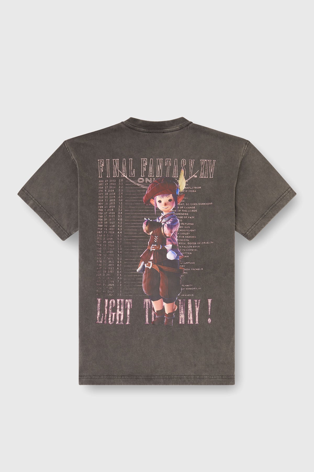 Final Fantasy XIV Collaboration - Tataru Taru T-Shirt FF-T-NORM-LIGHT-FARD - Official Product Photo 2