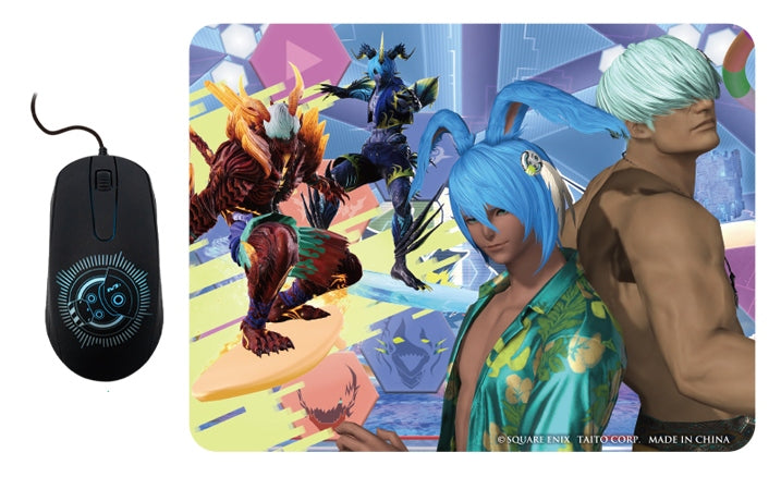 Final Fantasy XIV - Light-Up Mouse & Mouse Pad Set Vol. 5 - Design 3 (Taito Exclusive)