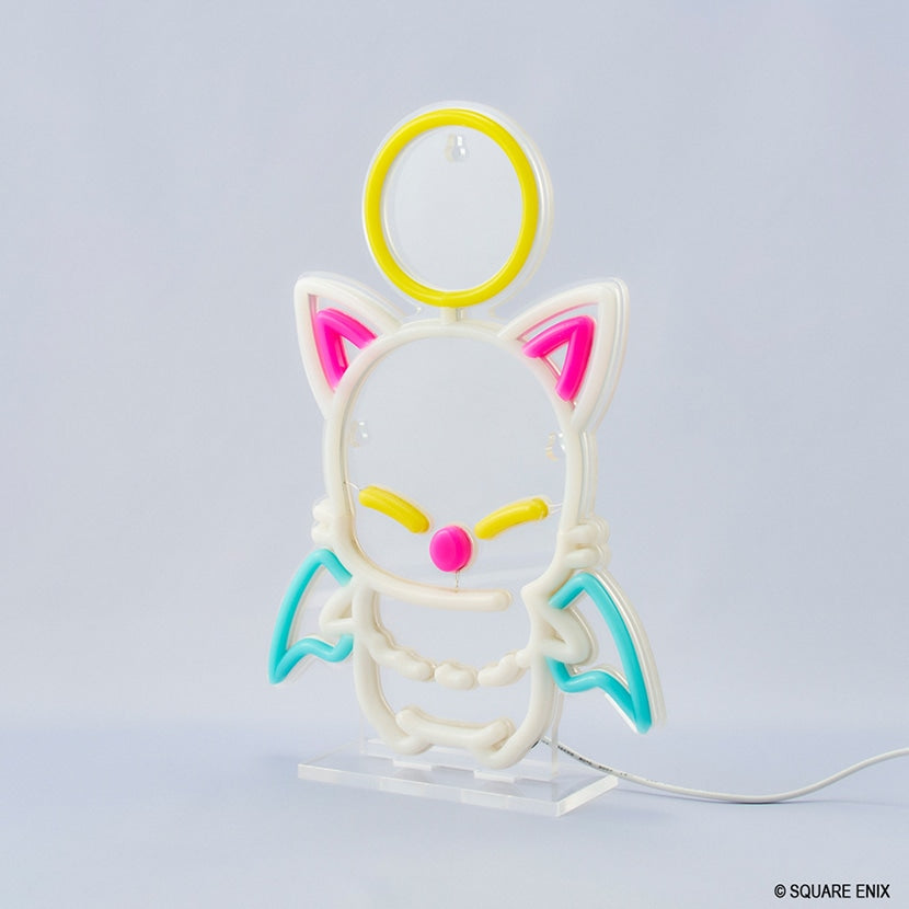 Final Fantasy XIV Moogle Neon LED Light - official product view 4