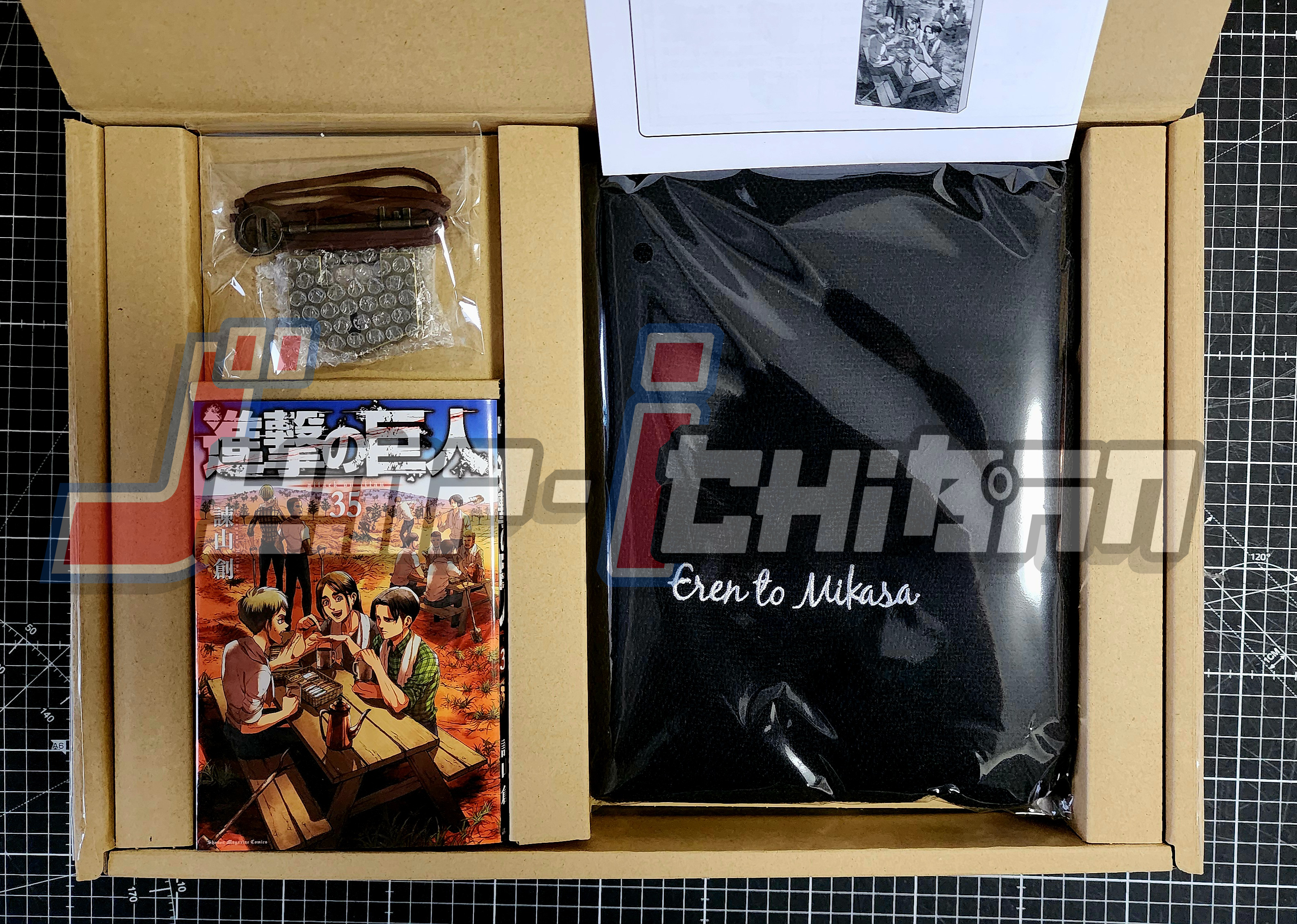 ATTACK ON TITAN ARTBOOK FLY - LIMITED EDITION + BONUS