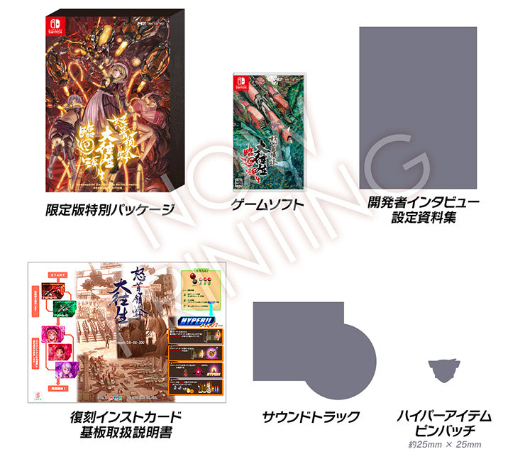 DODONPACHI DAI-OU-JO RINNE TENSEI Blissful Death Re: Incarnation - LIMITED EDITION - SWITCH VERSION