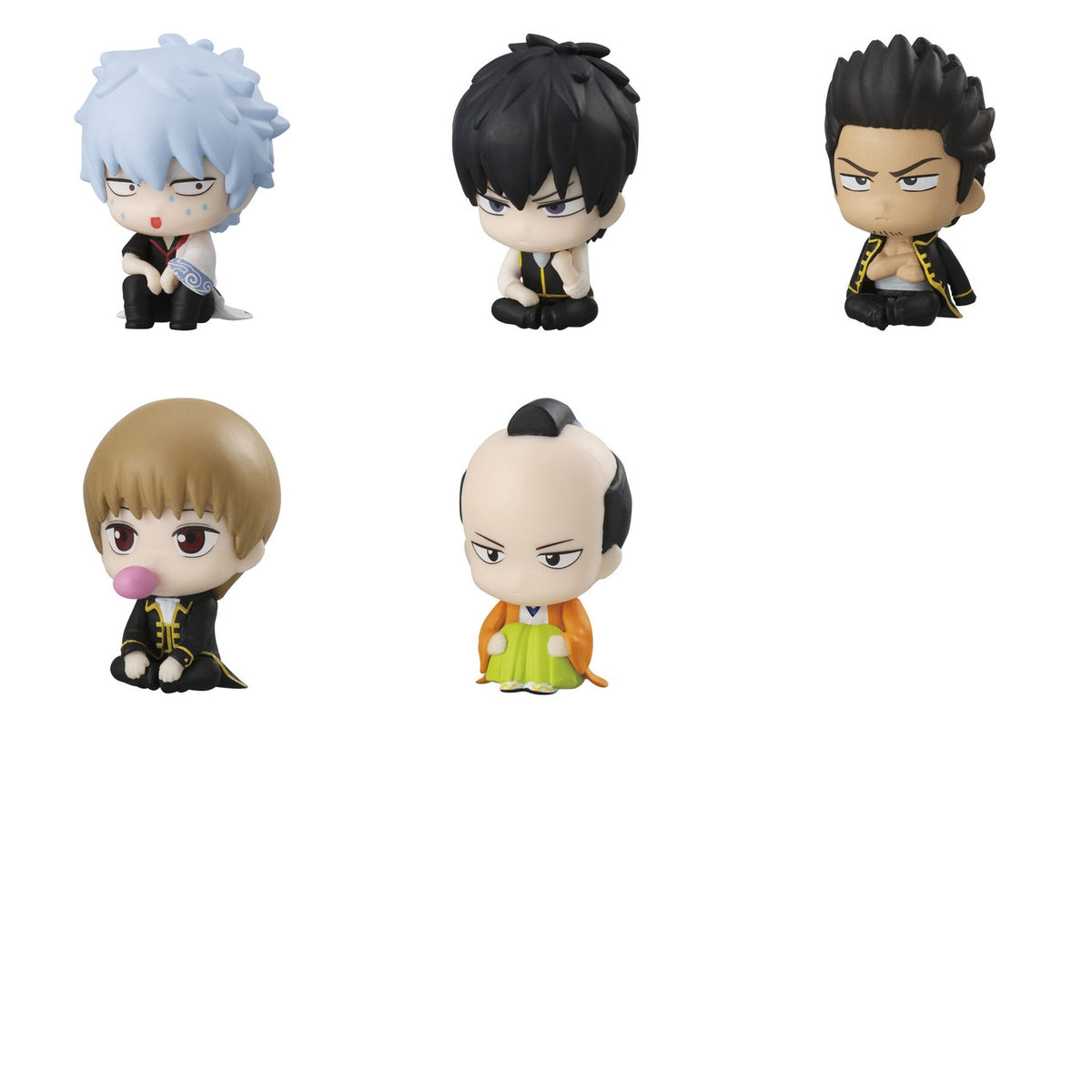 Gintama Even the Shogun Is on Standby complete set of 5 types