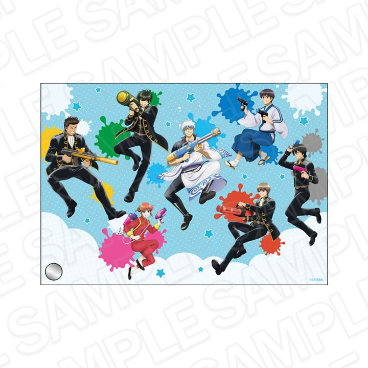 Gintama Water Gun Ver. Aurora Mini Acrylic Art - official product image