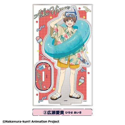 Aiki Hirose Acrylic Stand - Go for It, Nakamura! × Karaoke no Tetsujin