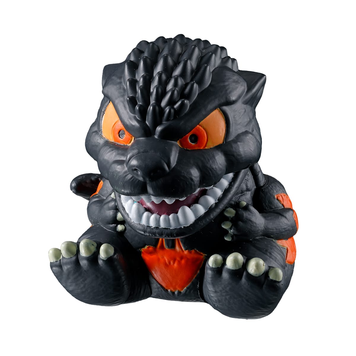 Godzilla (1995) Machiboke deformed seated figure by Bandai