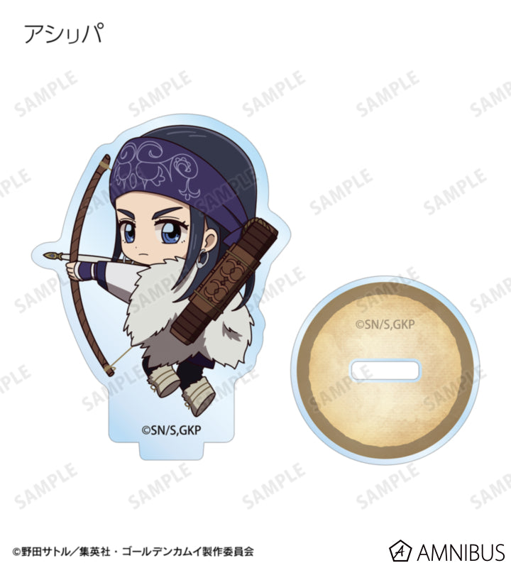 Golden Kamuy Fighting Backs Ver. Chibi Acrylic Stand Ver. A - official product photo 3