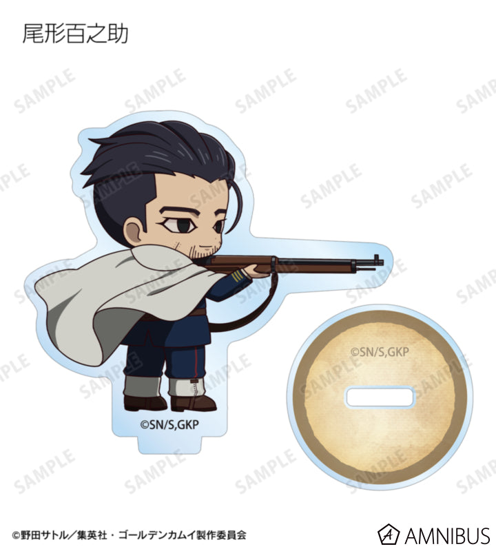 Golden Kamuy Fighting Backs Ver. Chibi Acrylic Stand Ver. C - official product photo 3