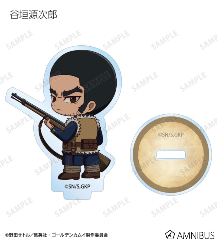Golden Kamuy Fighting Backs Ver. Chibi Acrylic Stand Ver. C - official product photo 4