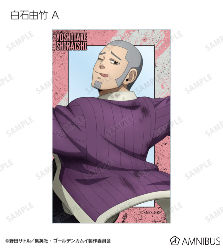 Golden Kamuy Fighting Backs Ver. Compact Clear Card - official product photo 4